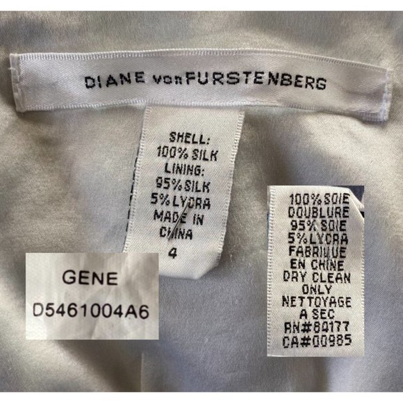 Diane Von Furstenberg Gene Geometric Silk Dress - Picture 10 of 10